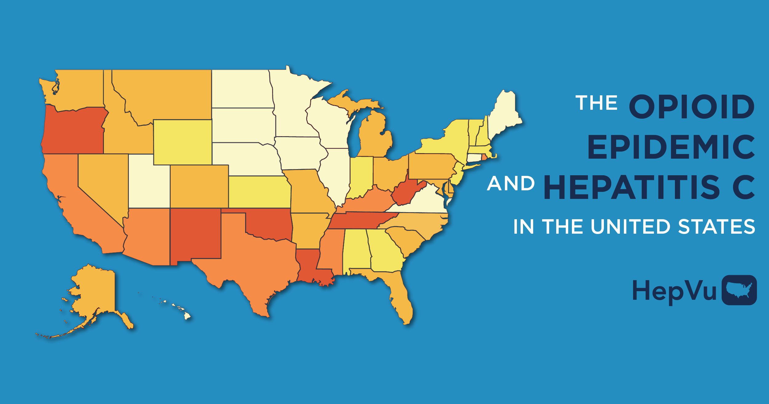 HepVu Releases State-Level Maps Showing Impact of Hepatitis C Epidemic  Across the U.S. - HepVu