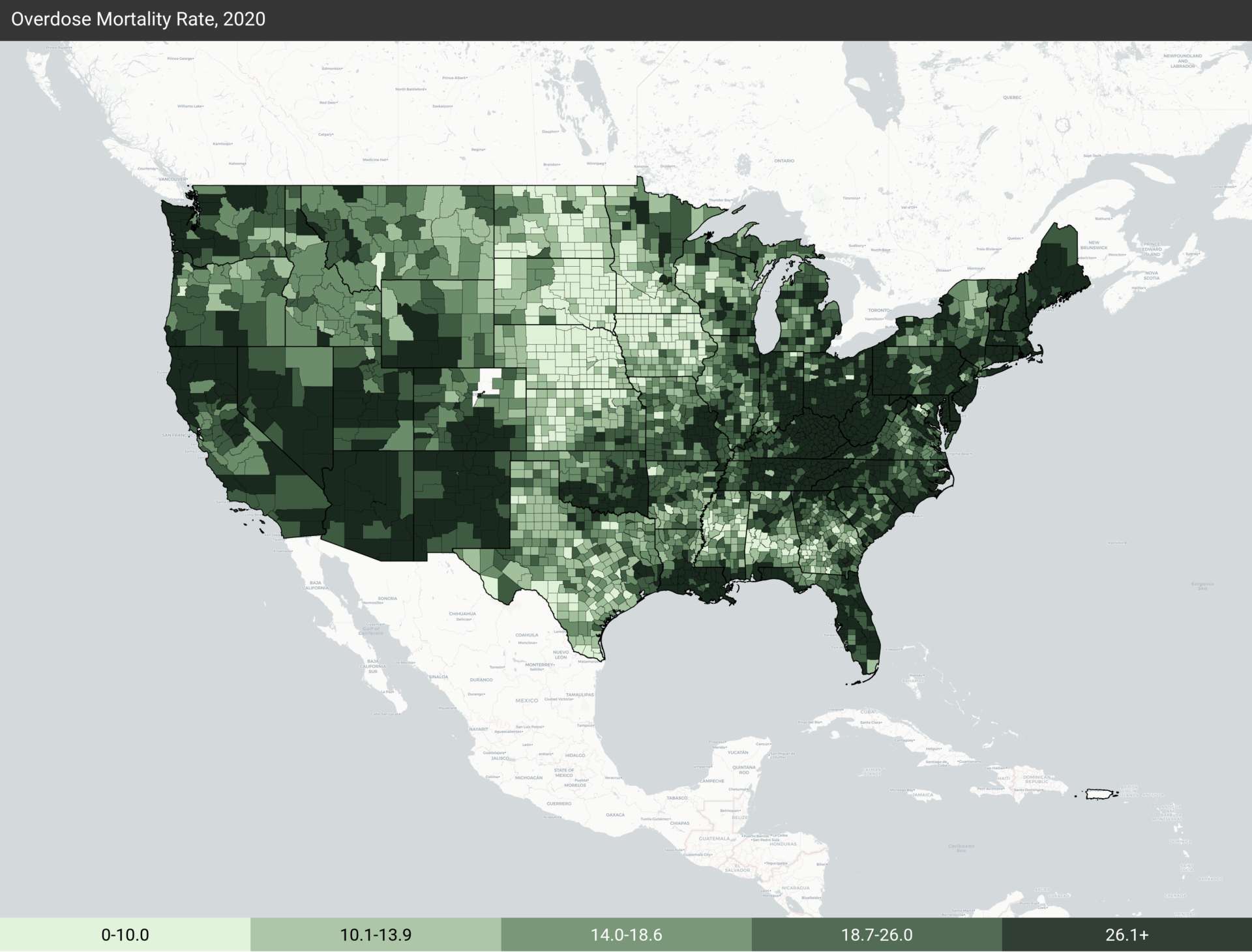 HepVu Adds 2020 County-Level Opioid Maps and Data - HepVu